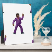 Emoji Dancing Man Fotoplaat (Zijkant)