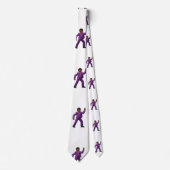 Emoji Dancing Man herenkleding mannen stropdas str (Voorkant)