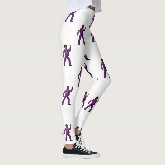 Emoji Dancing Man leggings (Droite)