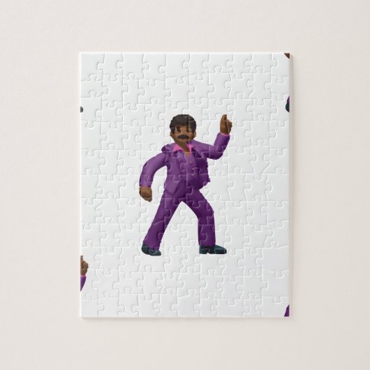 Emoji Dancing Man Legpuzzel (Verticaal)