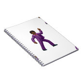 Emoji Dancing Man Notitieboek (Rechterzijde)