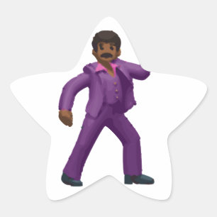 Emoji Dancing Man Ster Sticker