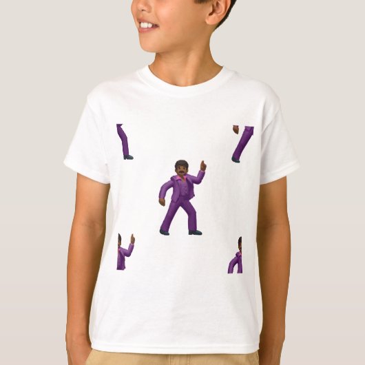 Emoji Dancing Man T-shirt (Voorkant)