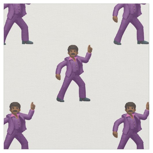 Emoji Dancing Man tissu (Fermer)
