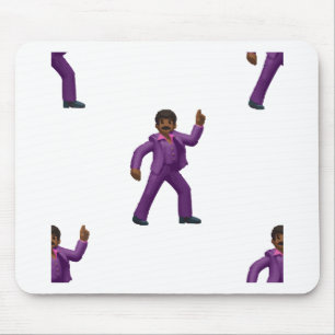 Emoji Dansende Man Muismat