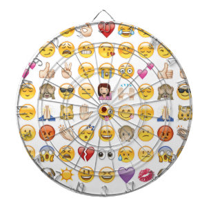 emoji dartbord