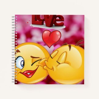 emoji de beso notitieboek
