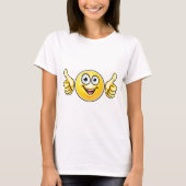 Emoji duikt op pictogram t-shirt (Voorkant)