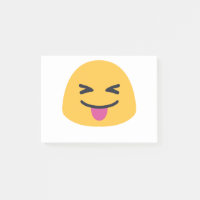 Emoji: Emoji: tong uit gesloten ogen