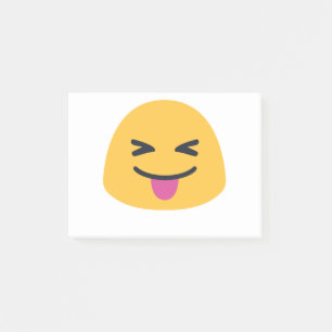 Emoji: Emoji: tong uit gesloten ogen Post-it® Notes