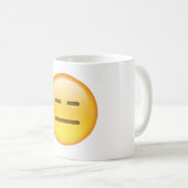 Emoji - Expressieloos Koffiemok (Voorkant rechts)