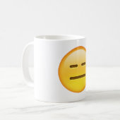 Emoji - Expressieloos Koffiemok (Voorkant links)