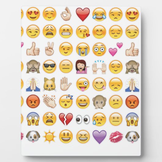 emoji fotoplaat (Voorkant)