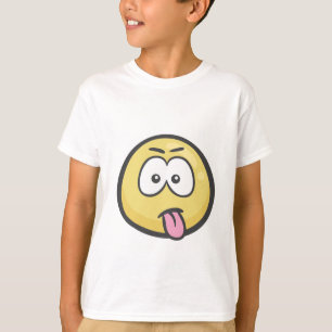 Emoji: Gezicht met uitputtende tong T-shirt