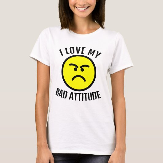 Emoji grappig grouch T-shirt (Voorkant)