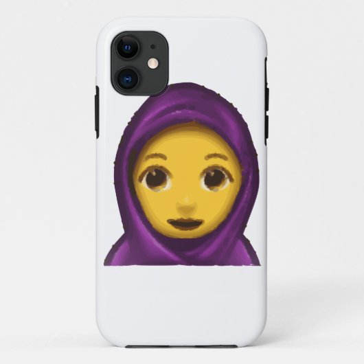 emoji hajib Case-Mate iPhone case (Achterkant)