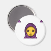 emoji hajib magneet (Voorkant / Achterkant)