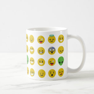 Emoji happy face koffiemok