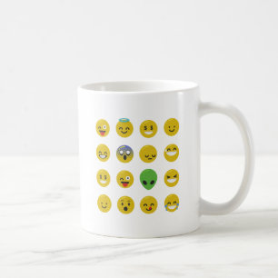 Emoji happy face koffiemok