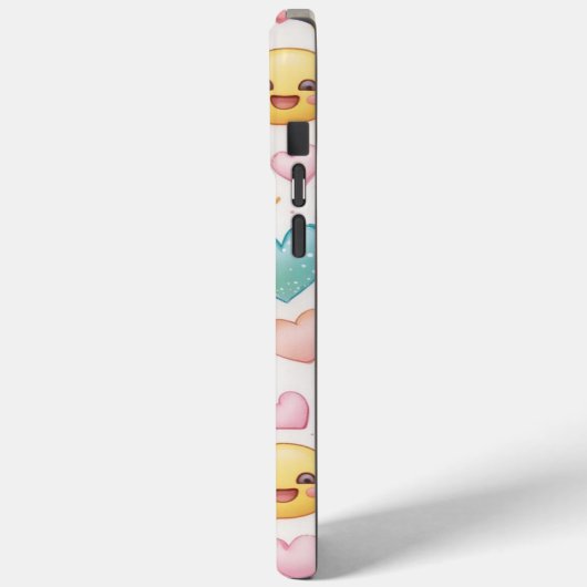 Emoji Hearts Case-Mate iPhone Case (Achterkant / Links)