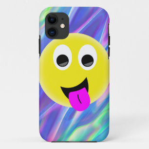 emoji hologram iPhone 11 hoesje
