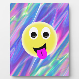 emoji hologram fotoplaat