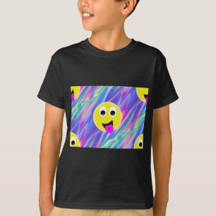 emoji hologram t-shirt