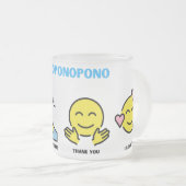 Emoji Ho'oponopono Café Mug (Devant droit)