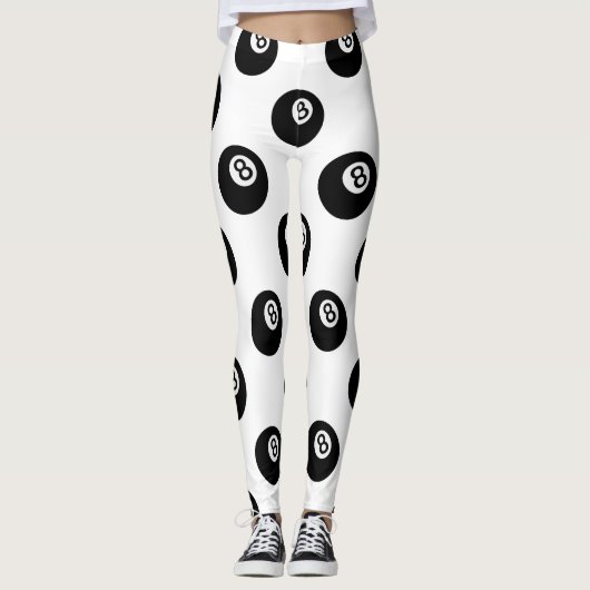 emoji huit leggings à billes (Devant)