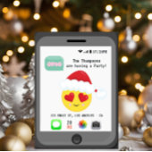 Emoji Kerstfeest Kaart