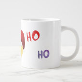 Emoji Kerstkerstbeker Extra Grote Mok (Rechts)