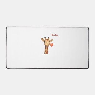 Emoji knipogen Kissing Heart Giraffe Face Bureaumat
