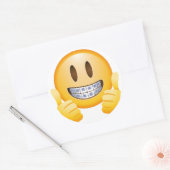 Emoji Lachende Sticker (Envelop)