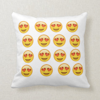 Emoji-liefdeskussens Kussen