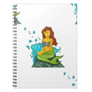 emoji mermaid notitieboek