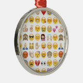 emoji metalen ornament (Rechts)