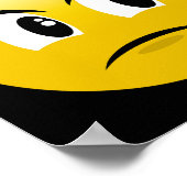 Emoji Middle Finger Poster (Hoek)