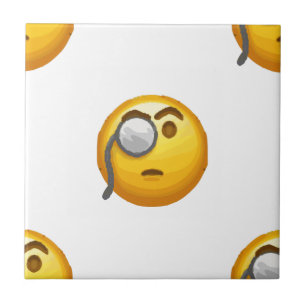 emoji monocle tegeltje
