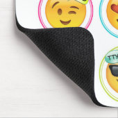 Emoji Mousepad Muismat (Hoek)