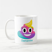 Emoji Mug Rainbow Poop (Gauche)