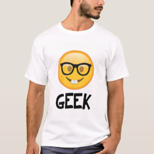 Emoji Nerd Geek T-shirt