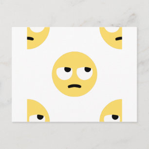 emoji oogrollen briefkaart