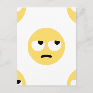emoji oogrollen briefkaart