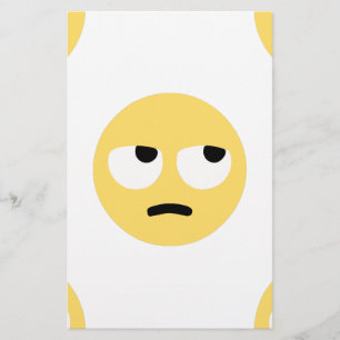 emoji oogrollen briefpapier