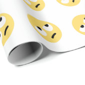 emoji oogrollen cadeaupapier (Rol Hoek)