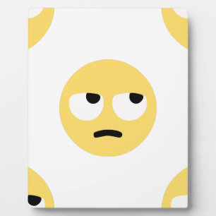 emoji oogrollen fotoplaat