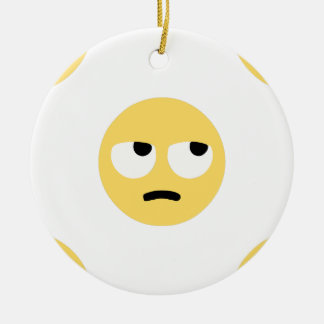 emoji oogrollen keramisch ornament