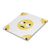 emoji oogrollen tegeltje (Zijkant)