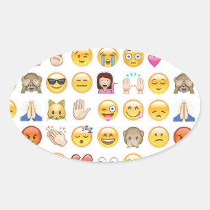 emoji ovale sticker