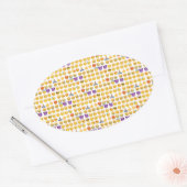 emoji-overbelasting ovale sticker (Envelop)